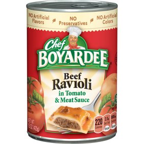 Chef Boyardee Beef Ravioli