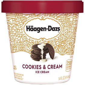 Cookies and Cream Haagen Dazs
