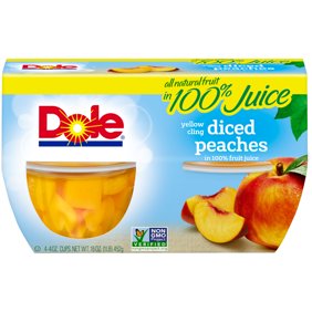 Dole Fruit Cups Peach