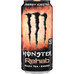 Monster Rehab Peach Energy Drink