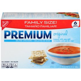 Premium Saltines Sea Salted Large