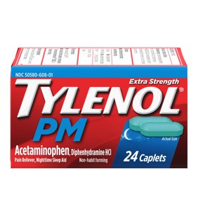 Tylenol Pm Extra Strength Caplets