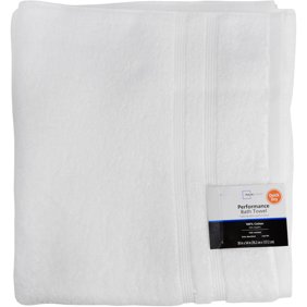 Mainstay White Bath Towel